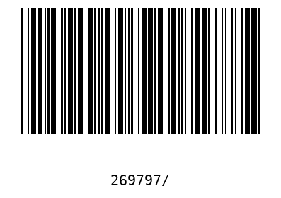 Bar code, type 39 269797