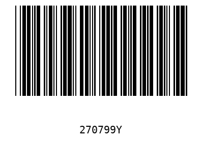 Bar code, type 39 270799