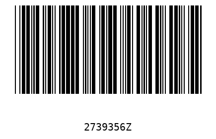 Bar code, type 39 2739356
