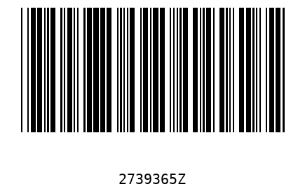 Bar code, type 39 2739365