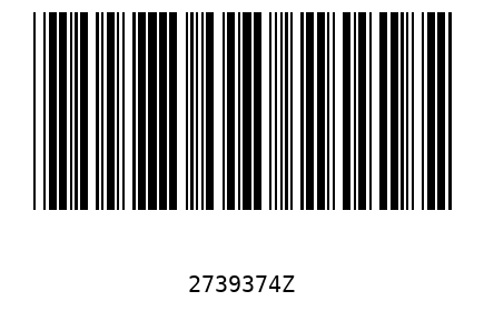 Bar code, type 39 2739374