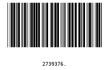 Bar code, type 39 2739376