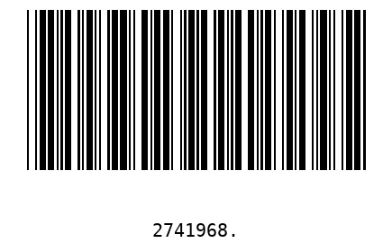 Bar code, type 39 2741968