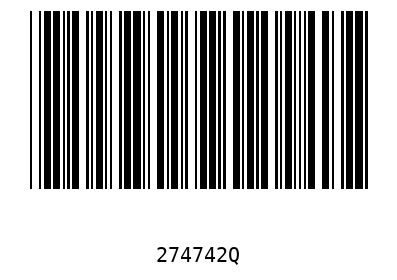 Bar code, type 39 274742