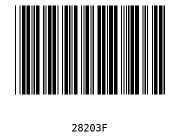 Bar code, type 39 28203
