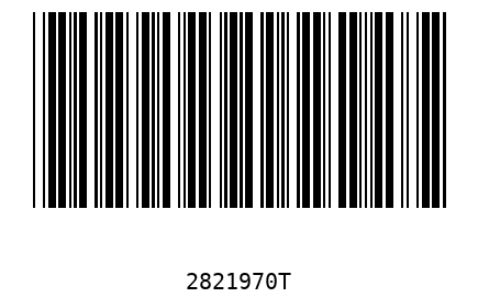 Bar code, type 39 2821970