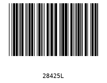 Bar code, type 39 28425