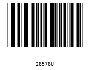 Bar code, type 39 28578