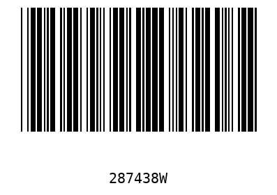 Bar code, type 39 287438