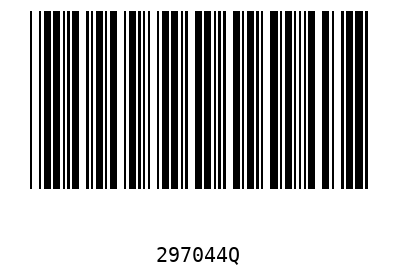 Bar code, type 39 297044