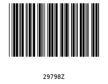 Bar code, type 39 29798