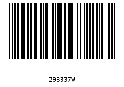 Bar code, type 39 298337
