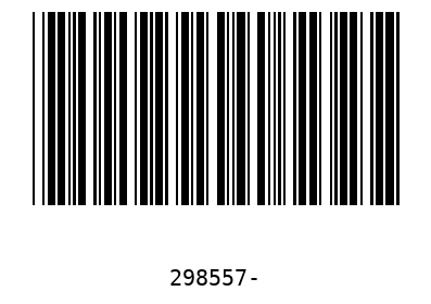 Bar code, type 39 298557