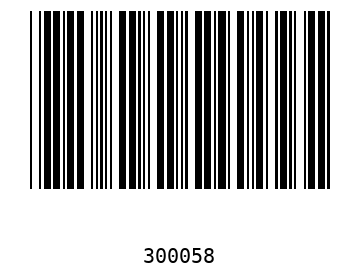 Bar code, type 39 30005