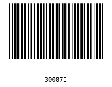 Bar code, type 39 30087