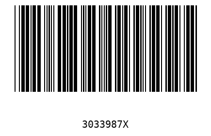 Bar code, type 39 3033987