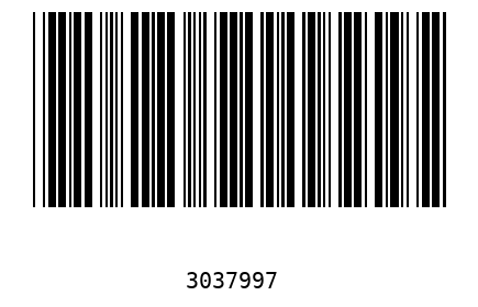Bar code, type 39 3037997