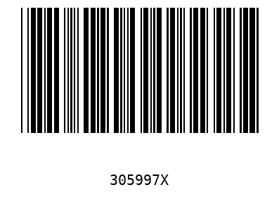 Bar code, type 39 305997