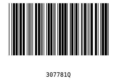 Bar code, type 39 307781