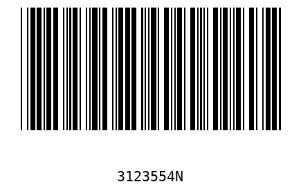Bar code, type 39 3123554