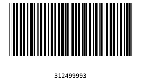 Bar code, type 39 31249999