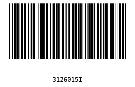 Bar code, type 39 3126015