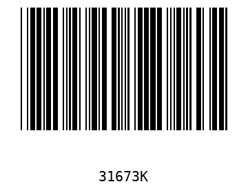 Bar code, type 39 31673