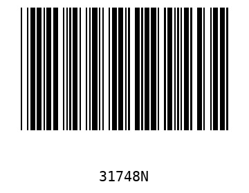 Bar code, type 39 31748