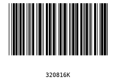 Bar code, type 39 320816