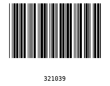 Bar code, type 39 32103