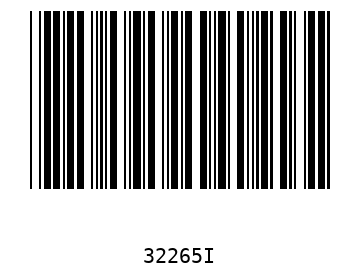 Bar code, type 39 32265