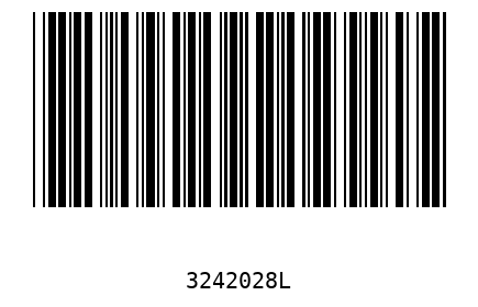 Bar code, type 39 3242028