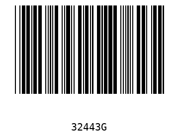 Bar code, type 39 32443