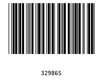 Bar code, type 39 32986