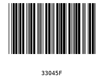 Bar code, type 39 33045