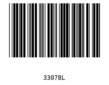 Bar code, type 39 33078