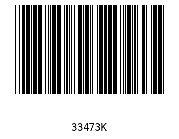 Bar code, type 39 33473