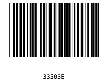 Bar code, type 39 33503
