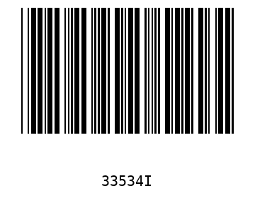 Bar code, type 39 33534
