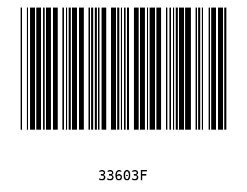 Bar code, type 39 33603