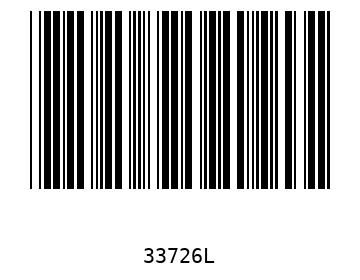 Bar code, type 39 33726