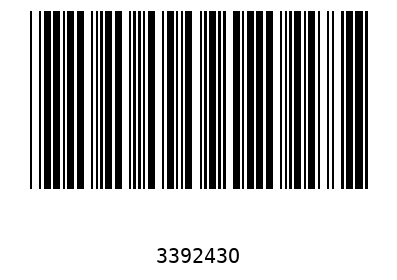 Bar code, type 39 339243