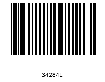 Bar code, type 39 34284