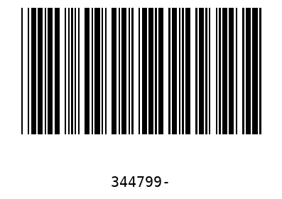 Bar code, type 39 344799