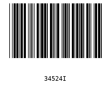Bar code, type 39 34524