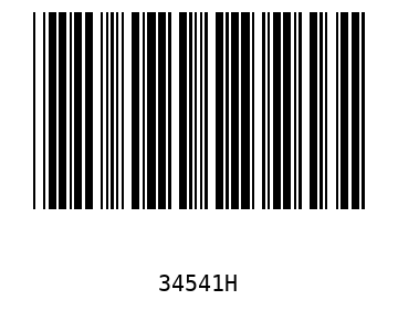 Bar code, type 39 34541