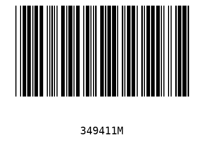Bar code, type 39 349411