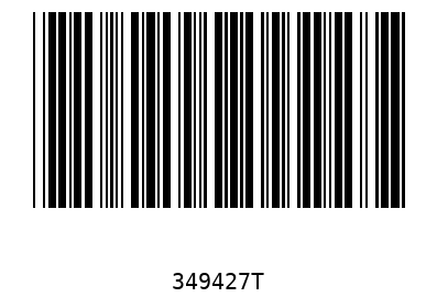 Bar code, type 39 349427