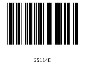 Bar code, type 39 35114