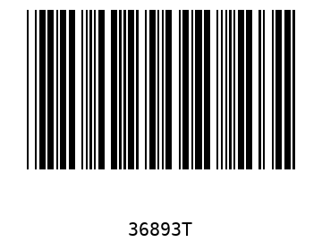 Bar code, type 39 36893